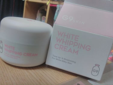 WHITE WHIPPING CREAM(ウユクリーム)/G9SKIN/化粧下地を使ったクチコミ（1枚目）