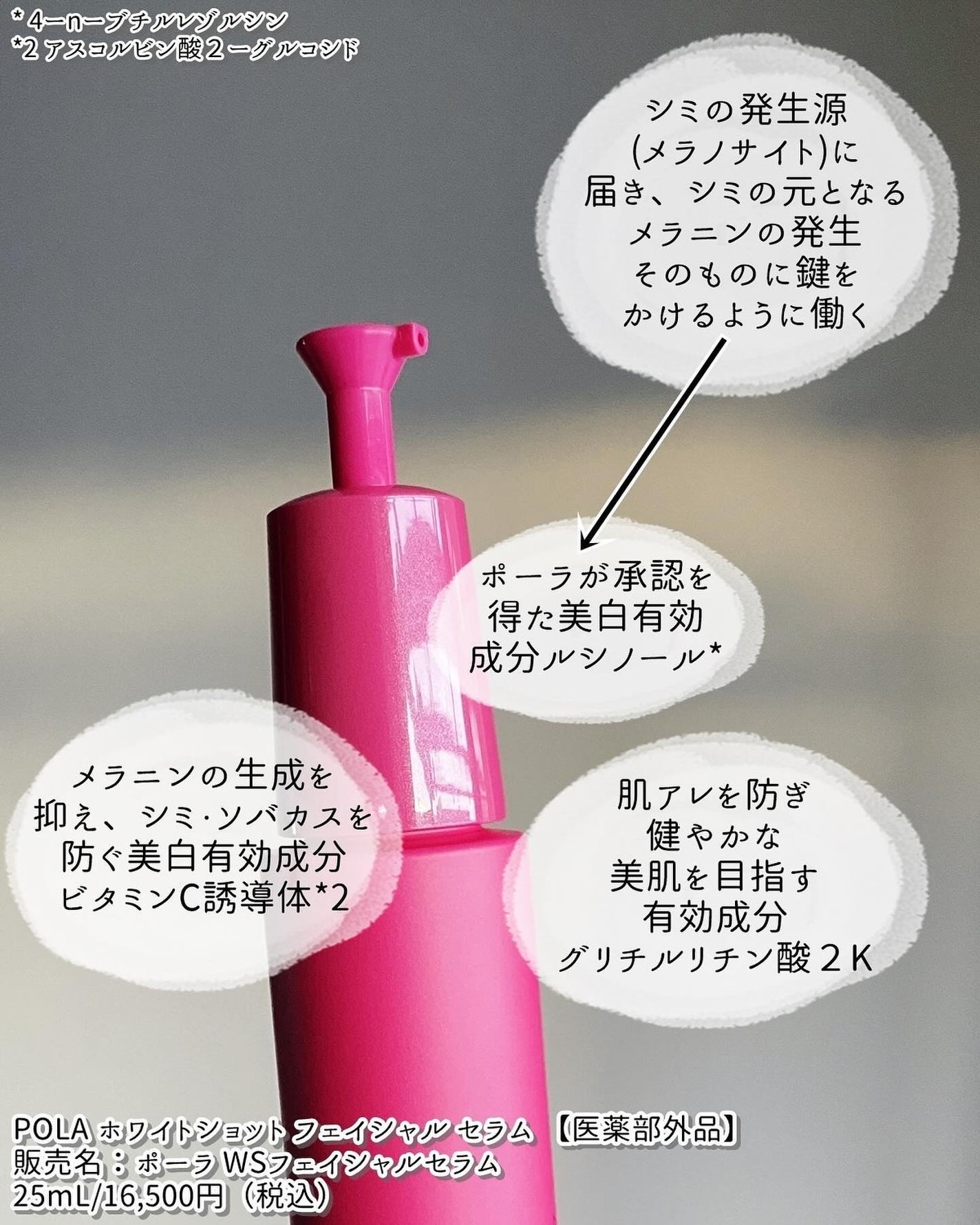 ホワイトショット フェイシャルセラム/POLA/美容液を使ったクチコミ(2枚目)