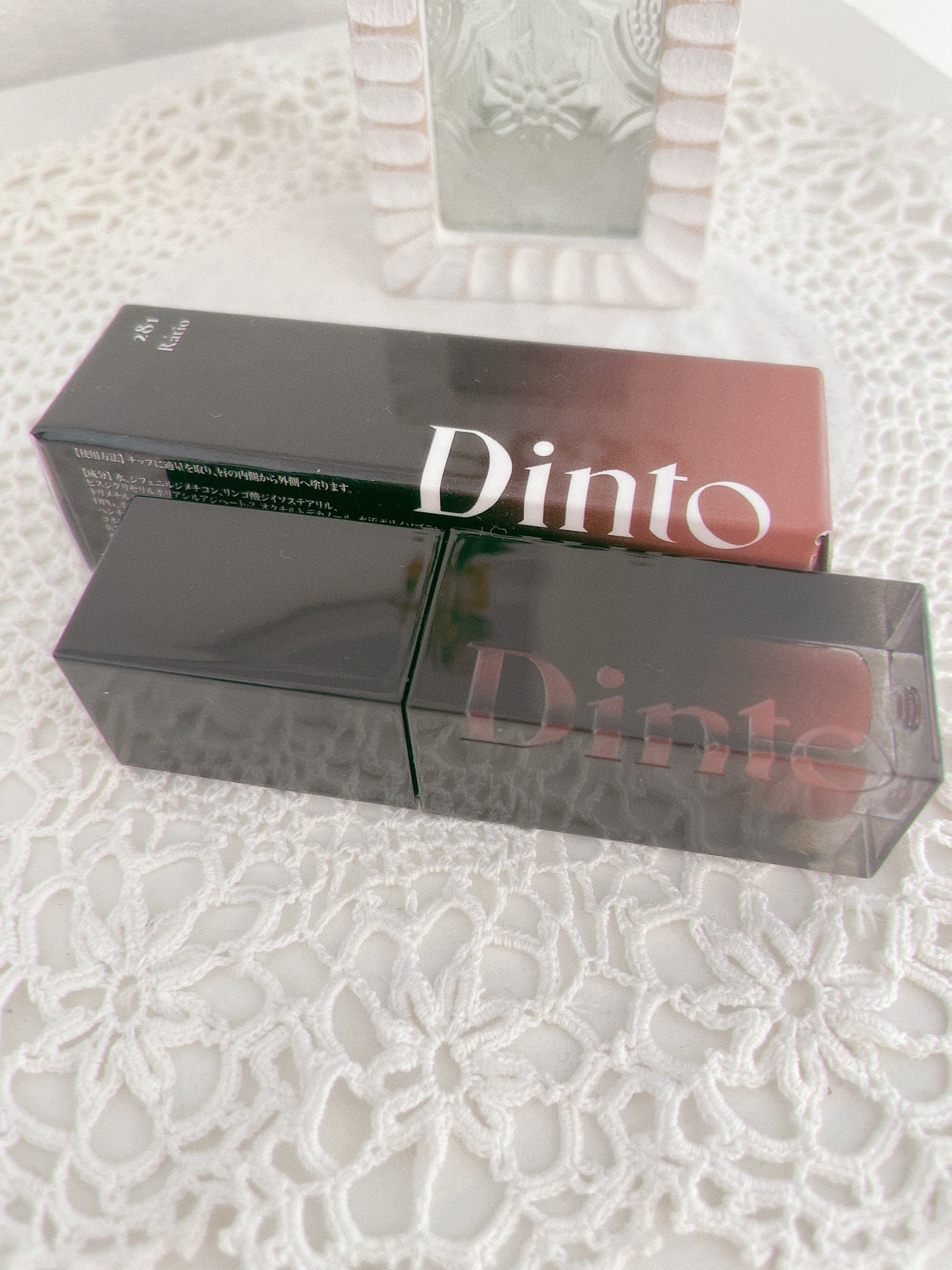 ブラーグロイリップティント/Dinto/リップティントを使ったクチコミ(1枚目)