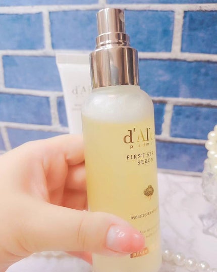 ダルバ ホワイトトリュフファーストスプレーセラム/ダルバ/ミスト状化粧水を使ったクチコミ(3枚目)