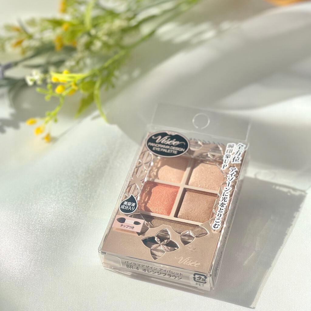 パノラマデザイン アイパレット/Visée/アイシャドウパレットを使ったクチコミ(1枚目)