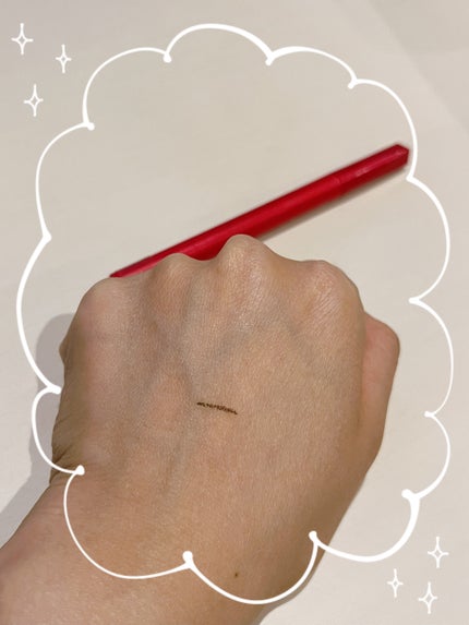 「密着アイライナー」ショート筆リキッド/デジャヴュ/リキッドアイライナーを使ったクチコミ(3枚目)