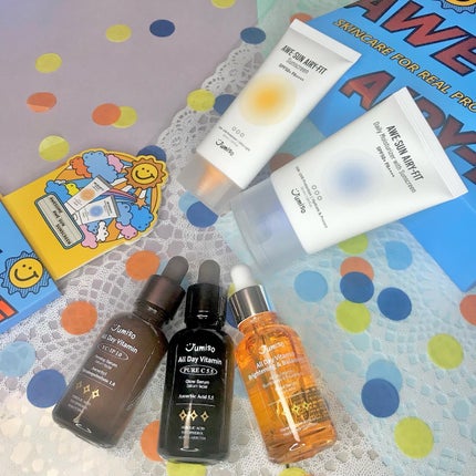 オールデイビタミンブライトニング&バランシングフェイシャルセラム/JUMISO/美容液を使ったクチコミ(9枚目)