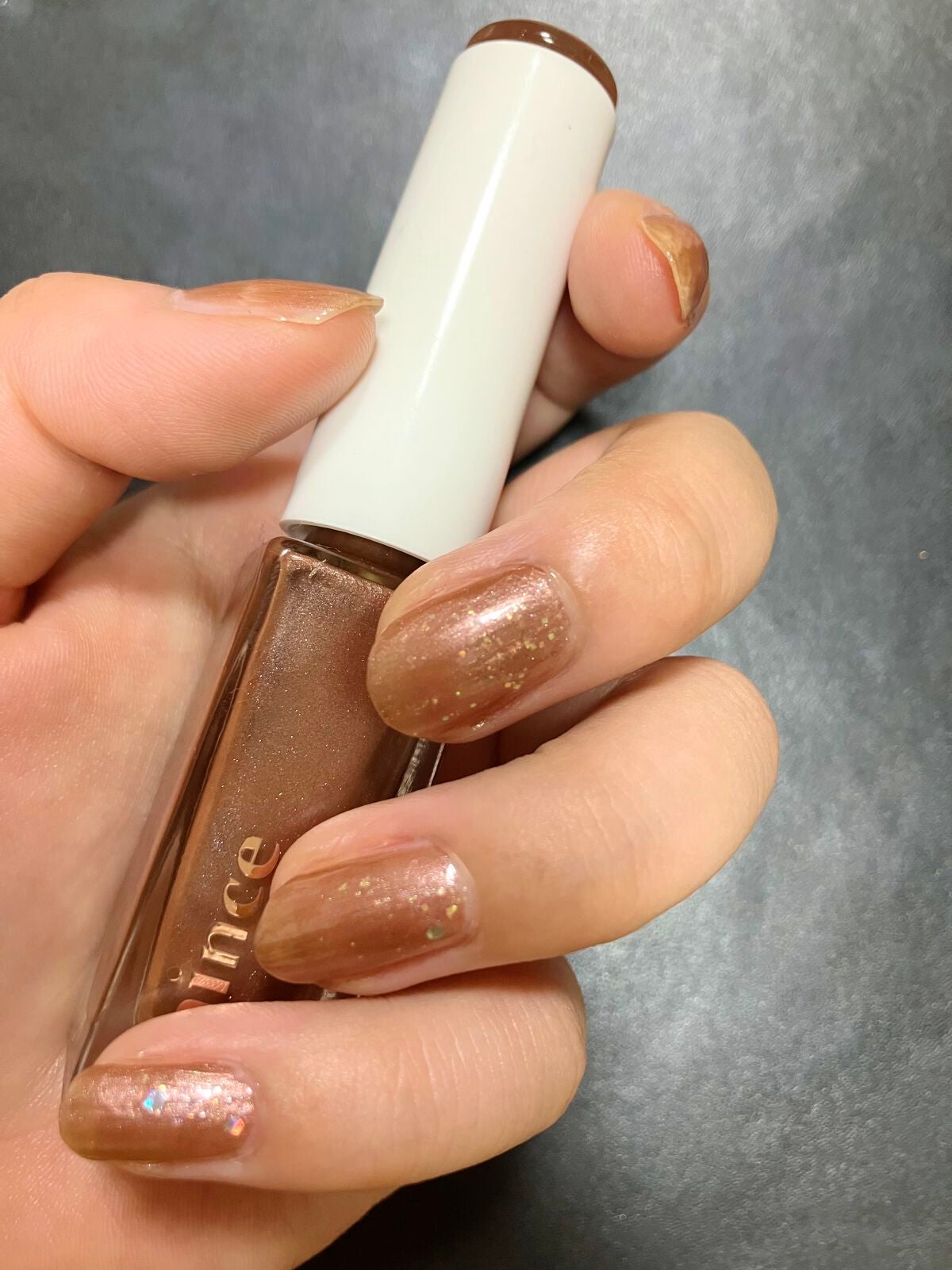 グロウアップネイルカラー/hince/マニキュアを使ったクチコミ(1枚目)