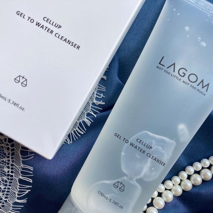 ラゴム ジェルトゥウォーター クレンザー(朝用洗顔)/LAGOM /その他洗顔料を使ったクチコミ(7枚目)