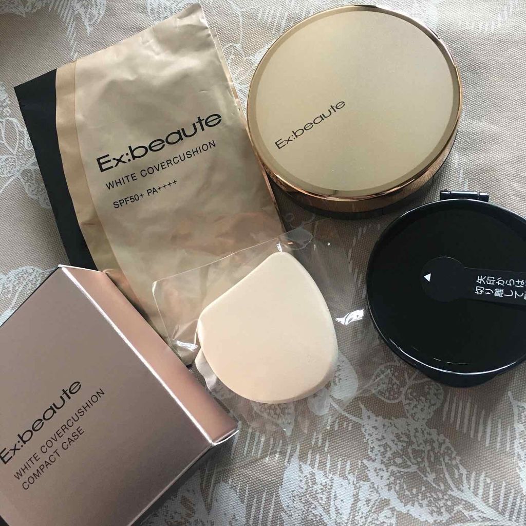 ホワイトカバークッション/エクスボーテ/クッションファンデーションを使ったクチコミ(3枚目)