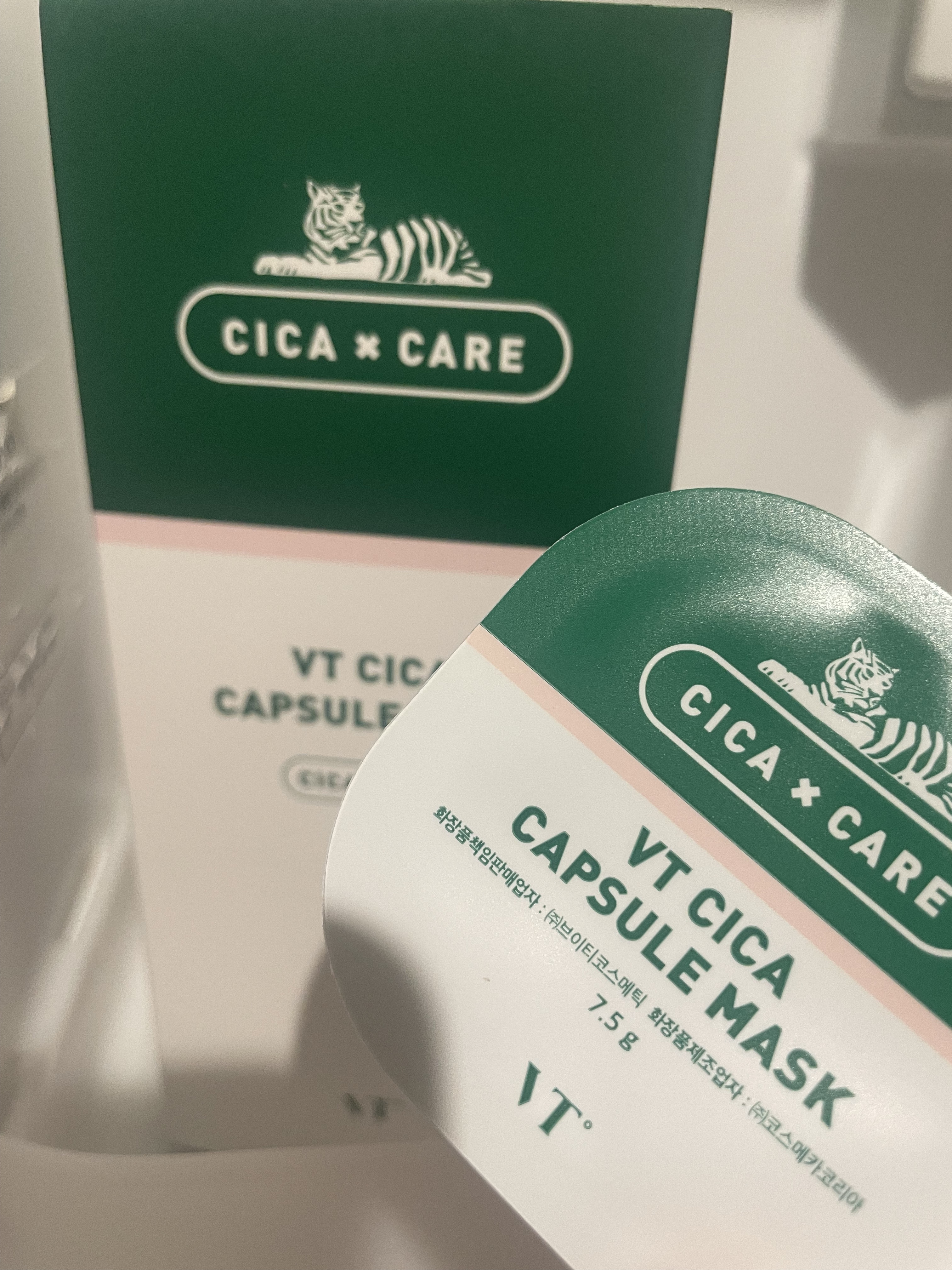 CICA カプセルマスク/VT/洗い流すパック・マスクを使ったクチコミ（1枚目）
