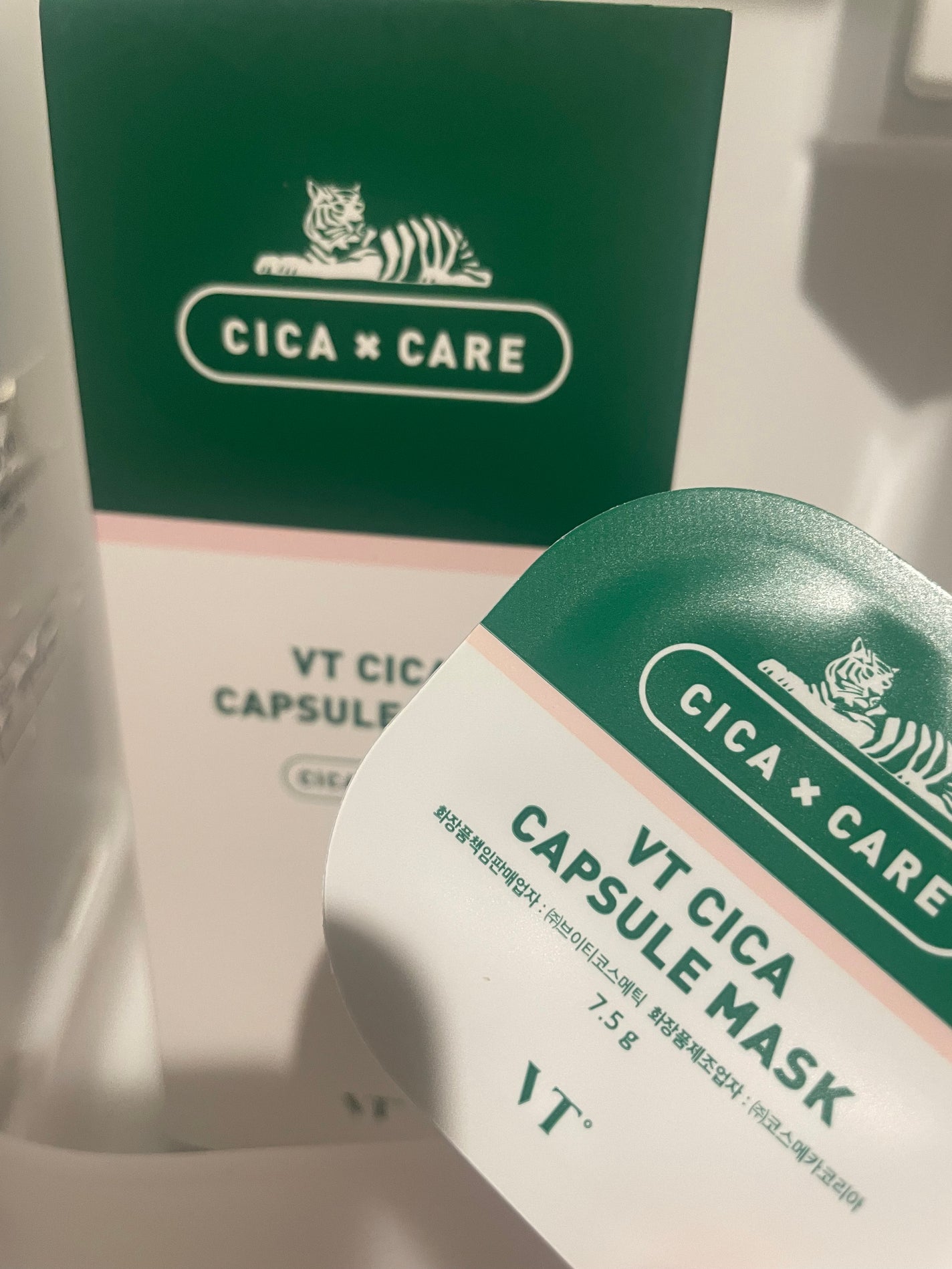 CICA カプセルマスク/VT/洗い流すパック・マスクを使ったクチコミ(1枚目)
