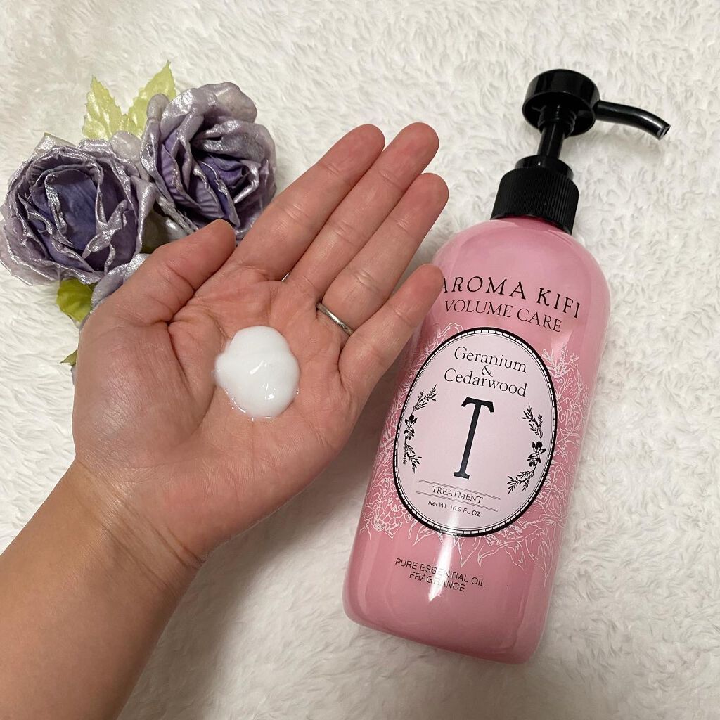 ボリュームケアシャンプー/トリートメント/AROMA KIFI/シャンプー・コンディショナーを使ったクチコミ(3枚目)