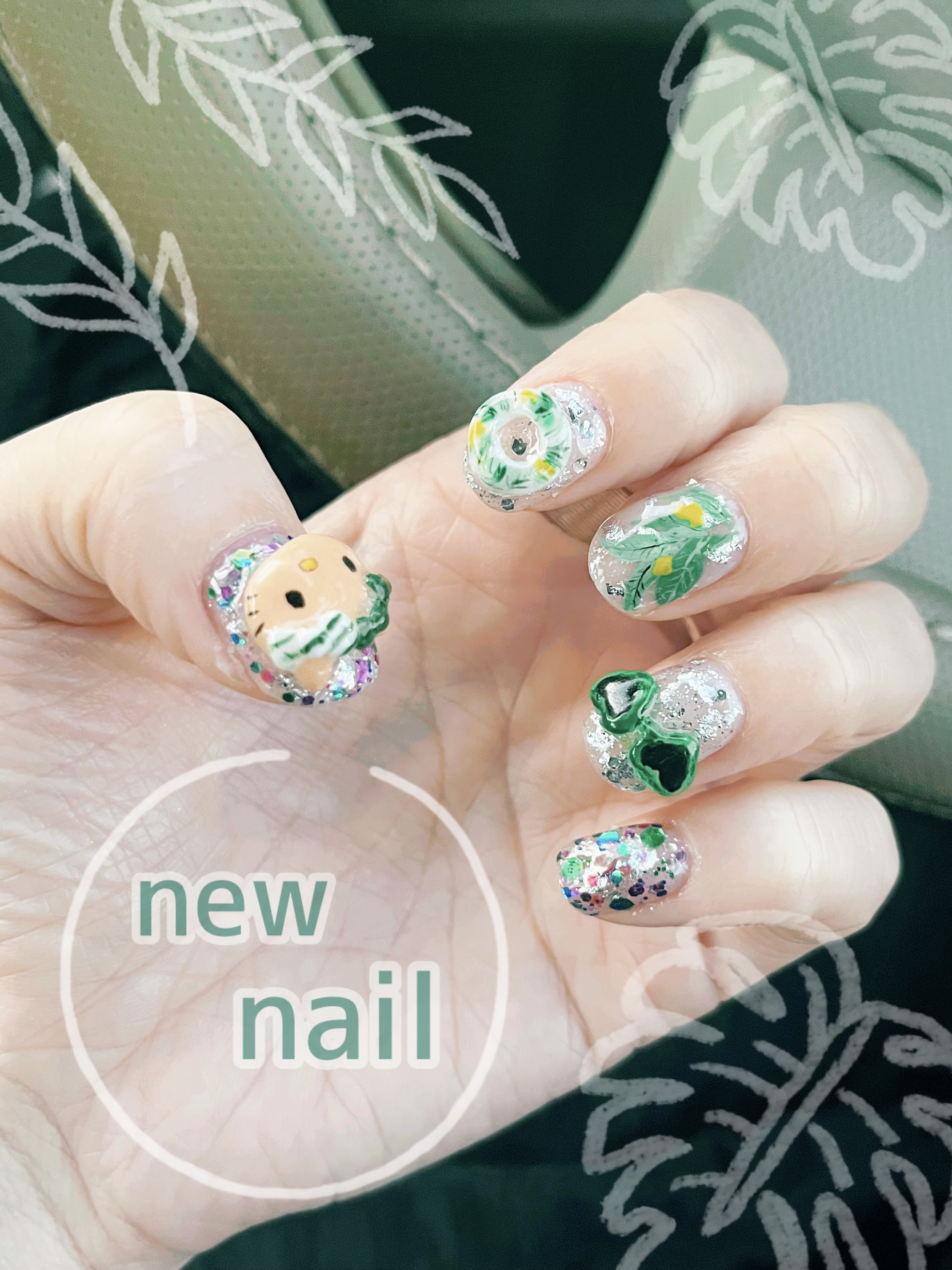 クレイジェル/セリア/ジェルネイルを使ったクチコミ（1枚目）