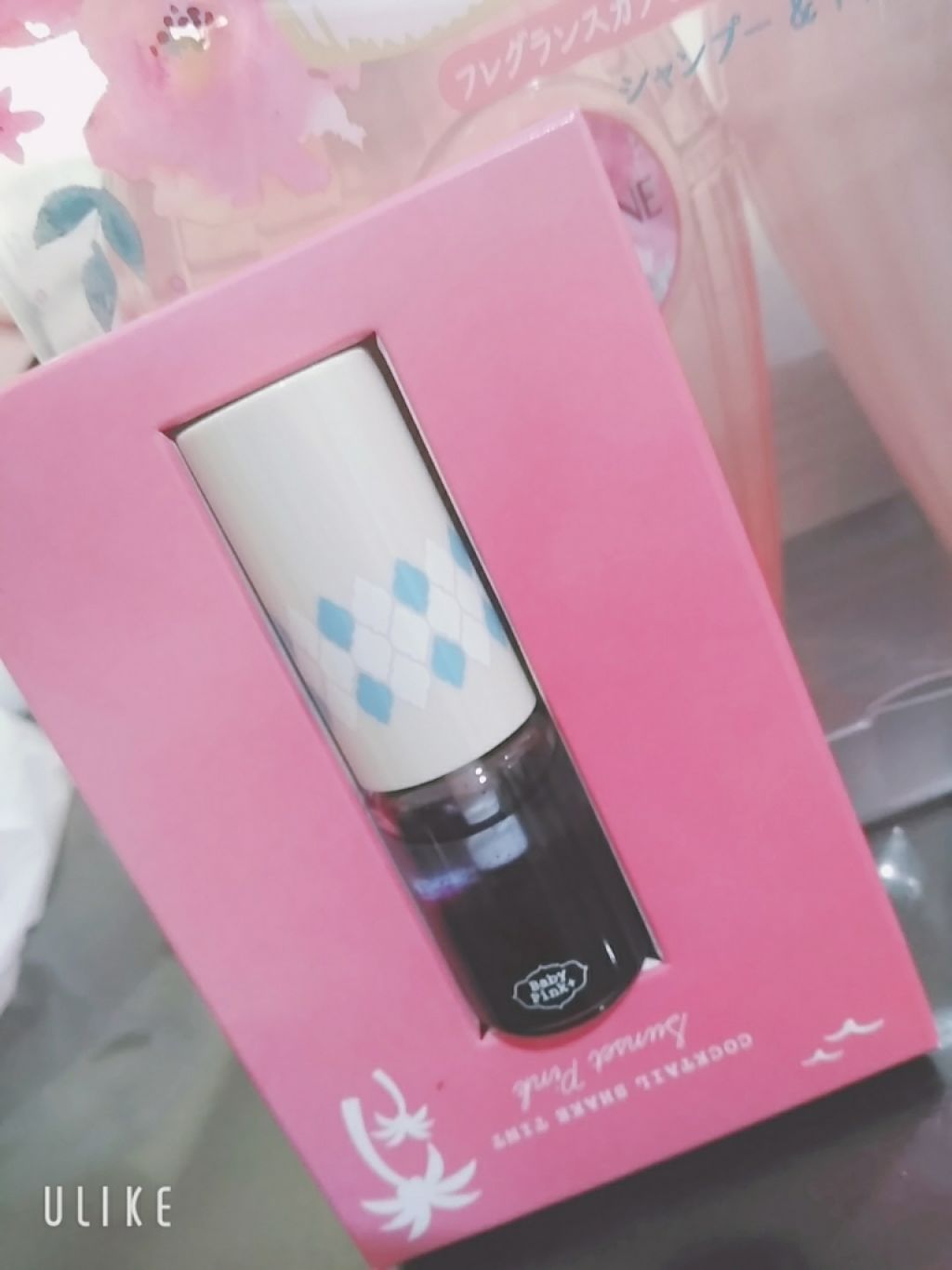 カクテルシェイクティント 02：サンセットピンク/ベビーピンク/リップティントを使ったクチコミ（1枚目）