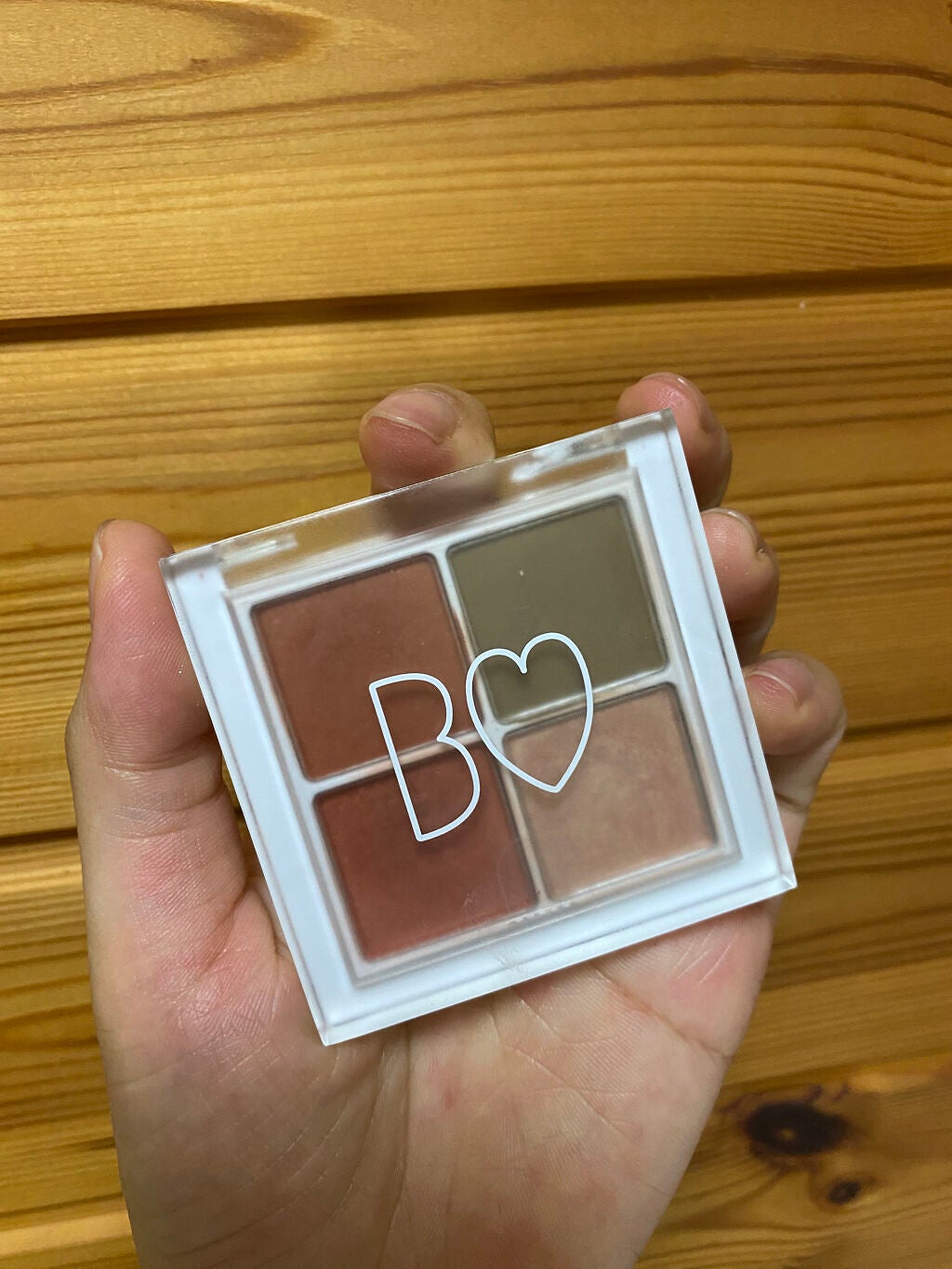 THE アイパレR/b idol/アイシャドウパレットを使ったクチコミ(2枚目)