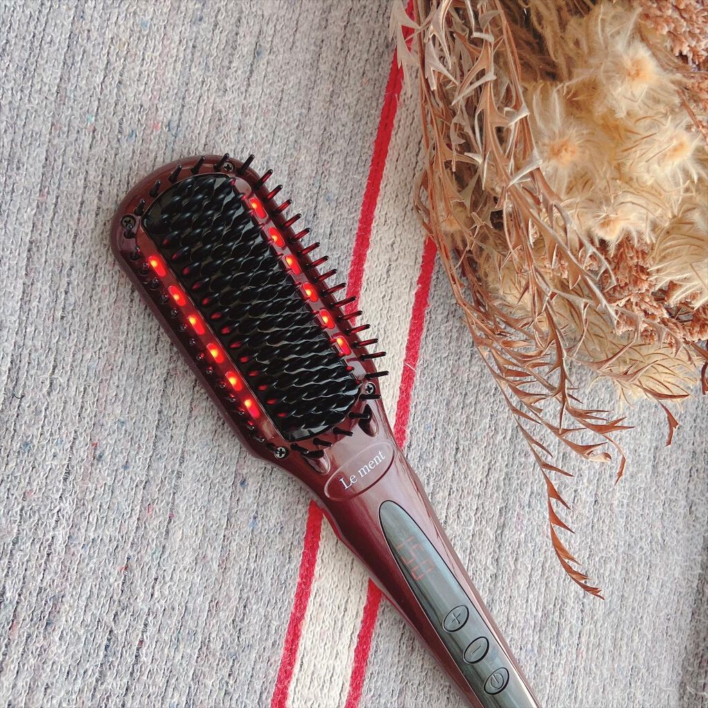 ストレートヒートブラシ/Le ment/ヒートブラシを使ったクチコミ（3枚目）