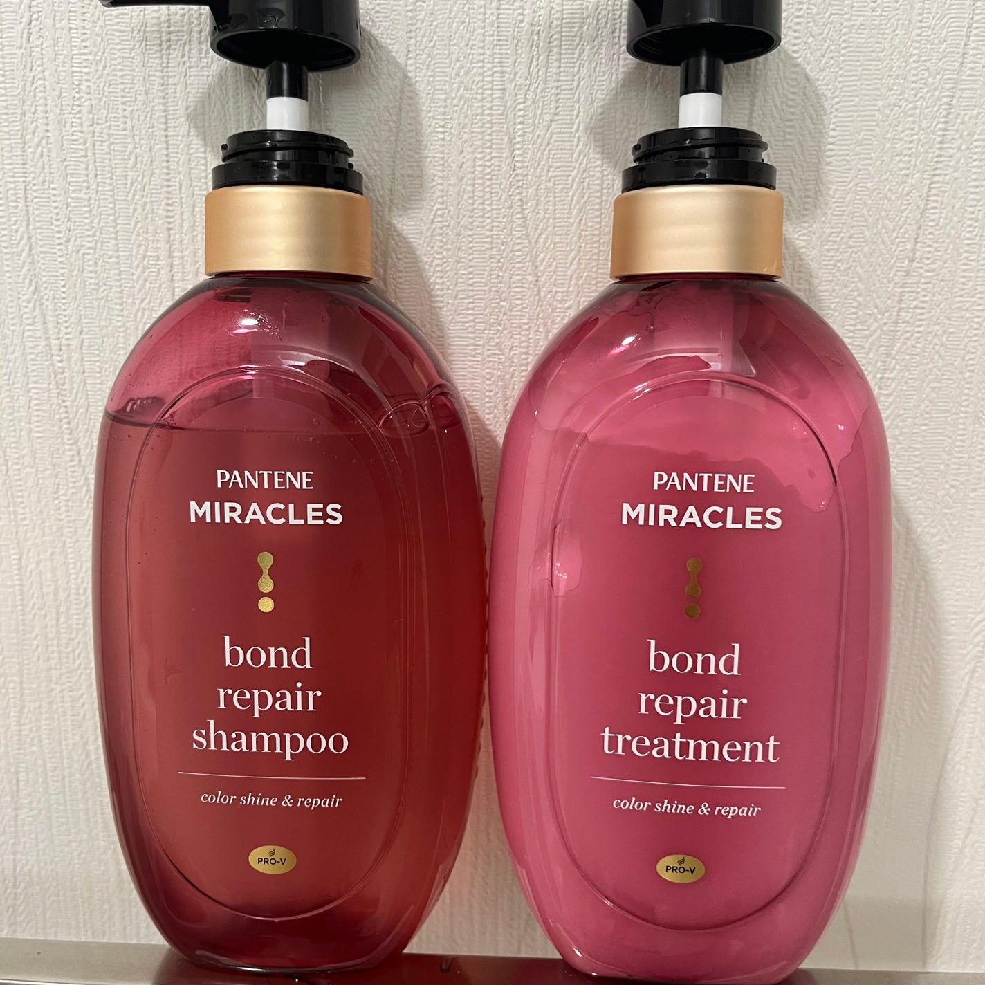 ボンド リペア (カラーシャイン & リペア) シャンプー & トリートメント/パンテーン/市販シャンプーを使ったクチコミ(1枚目)