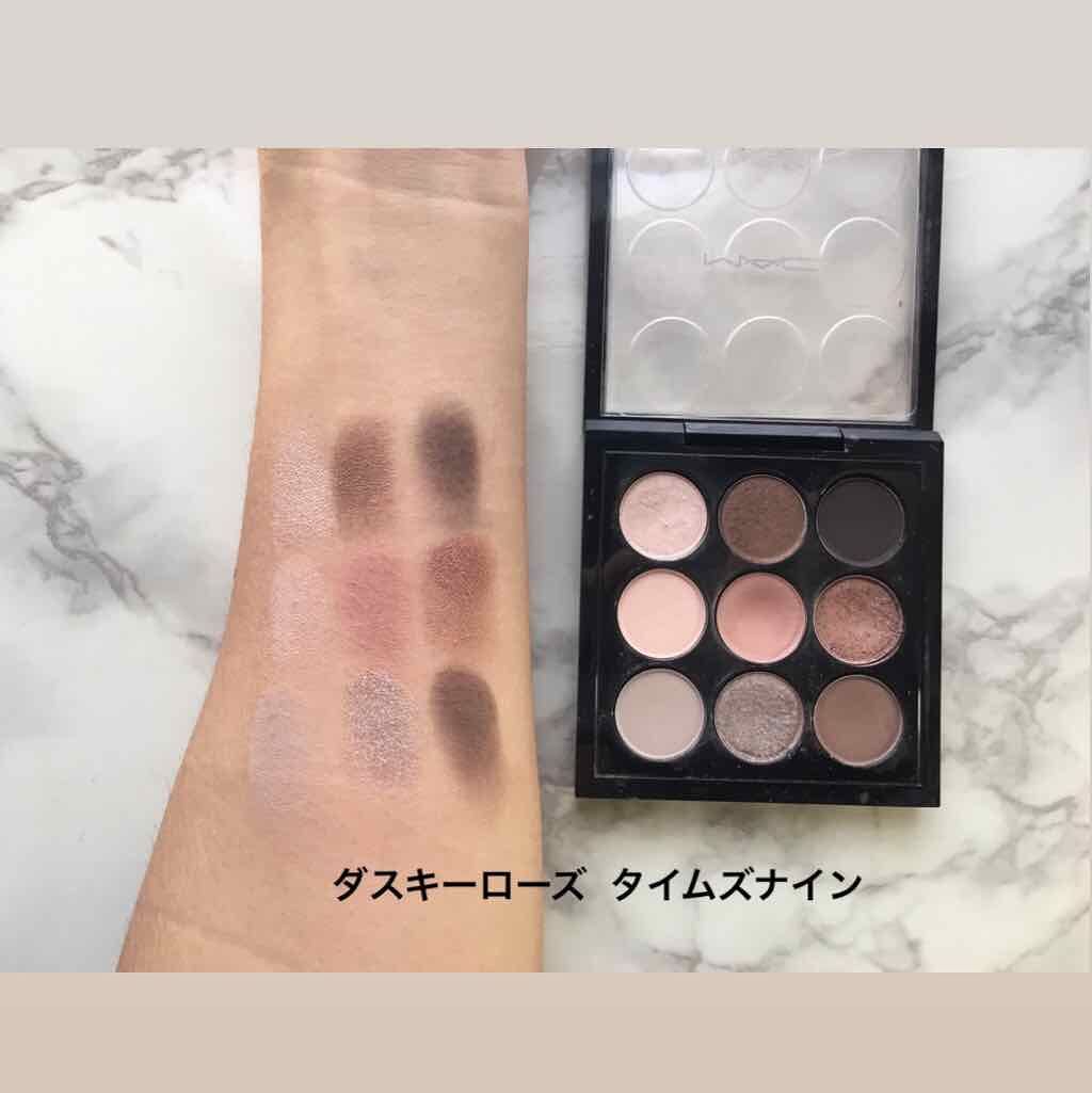 スモール アイシャドウ×9/M・A・C/アイシャドウパレットを使ったクチコミ(3枚目)