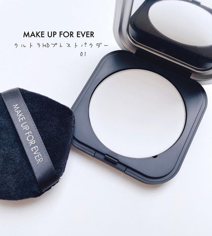 ウルトラHDプレストパウダー 01 トランスルーセント/MAKE UP FOR EVER/プレストパウダーを使ったクチコミ(2枚目)