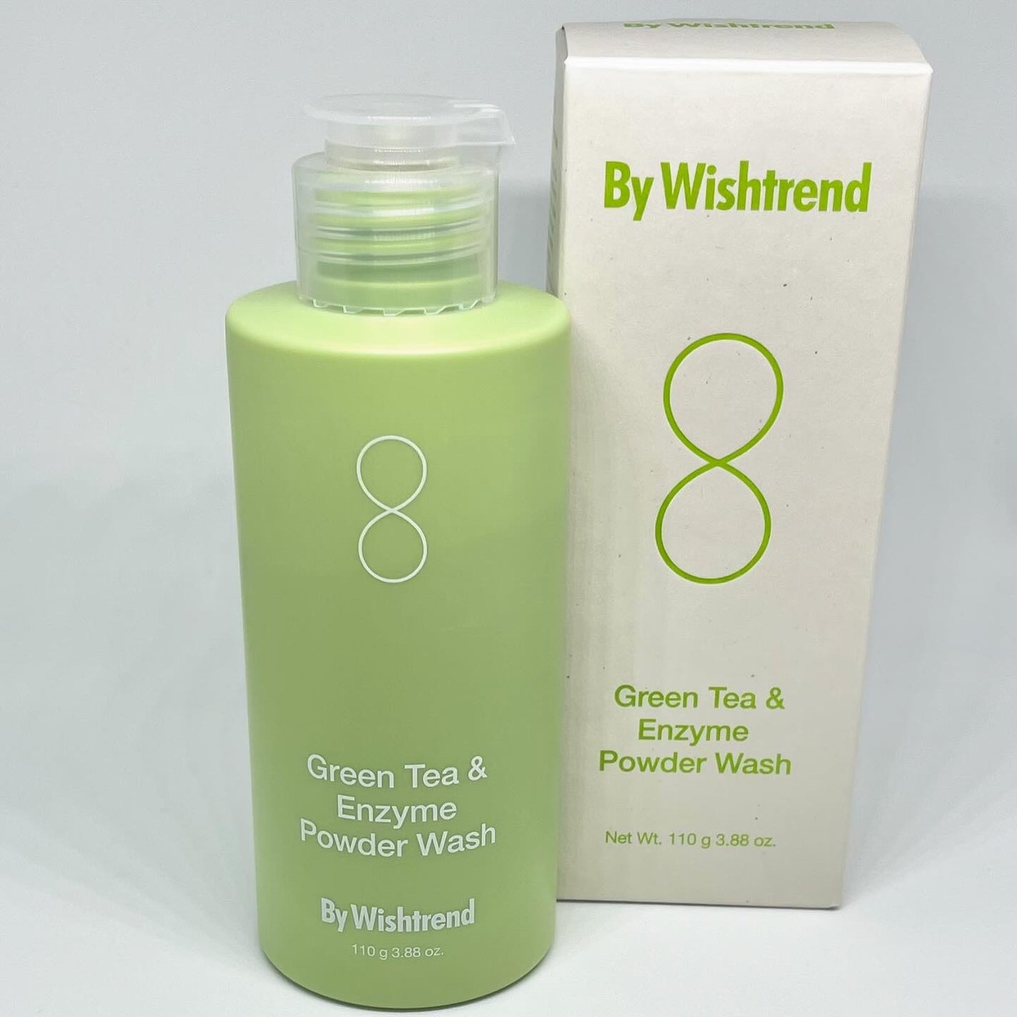グリーンティー&エンザイムパウダーウォッシュ/By Wishtrend/洗顔パウダーを使ったクチコミ(2枚目)