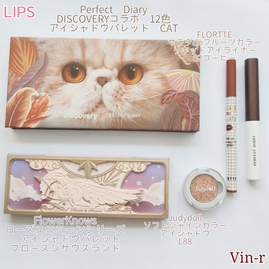 エクスプローラ12色 動物アイシャドウパレット/PERFECT DIARY/アイシャドウパレットを使ったクチコミ(2枚目)