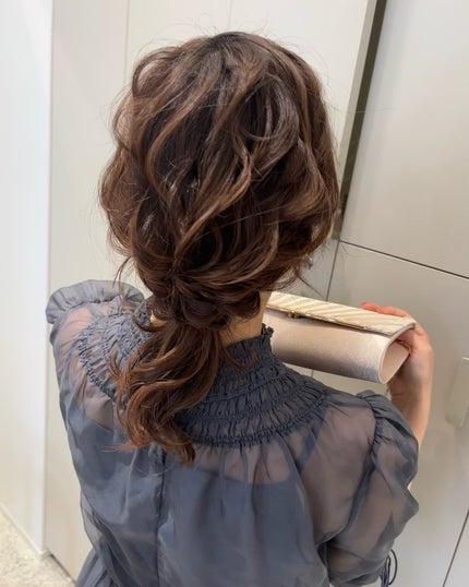 HARUNA on LIPS 「.最近のお客様ヘアセット💕💕..⭐️ヘアセット¥5500〜....」(4枚目)