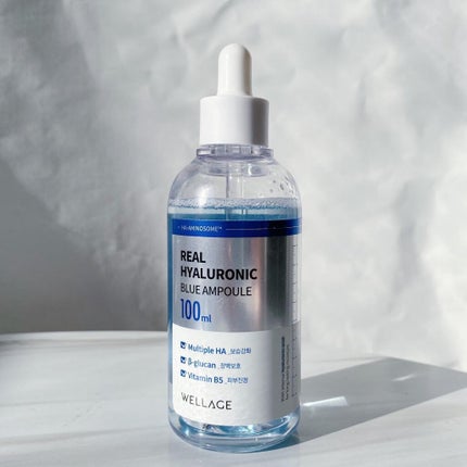 リアルヒアルロニックブルーアンプル 100/Wellage/美容液を使ったクチコミ(3枚目)