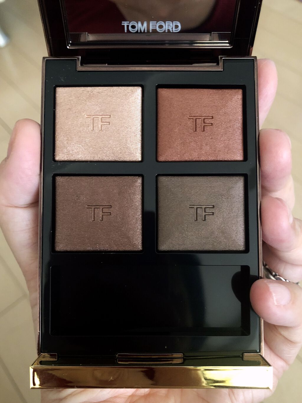 アイ カラー クォード/TOM FORD BEAUTY/アイシャドウパレットを使ったクチコミ（1枚目）