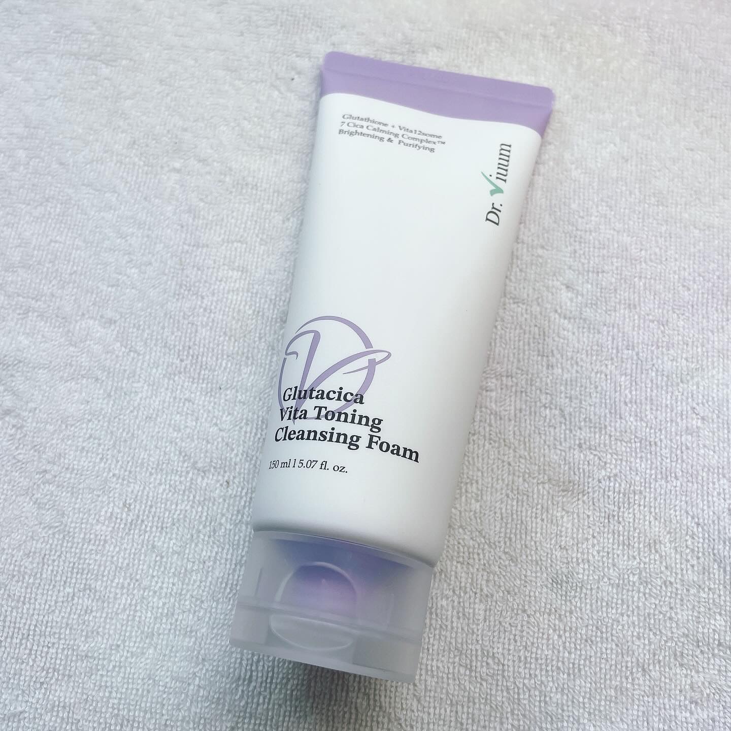 グルタシカ VTクレンジングフォーム/Dr.Viuum/洗顔フォームを使ったクチコミ（2枚目）