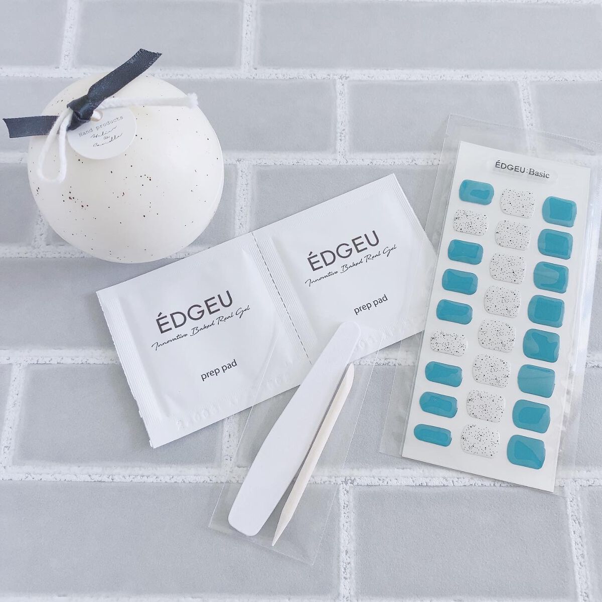 EDGEU ジェルネイルシール/EDGEU/ネイルシールを使ったクチコミ(4枚目)