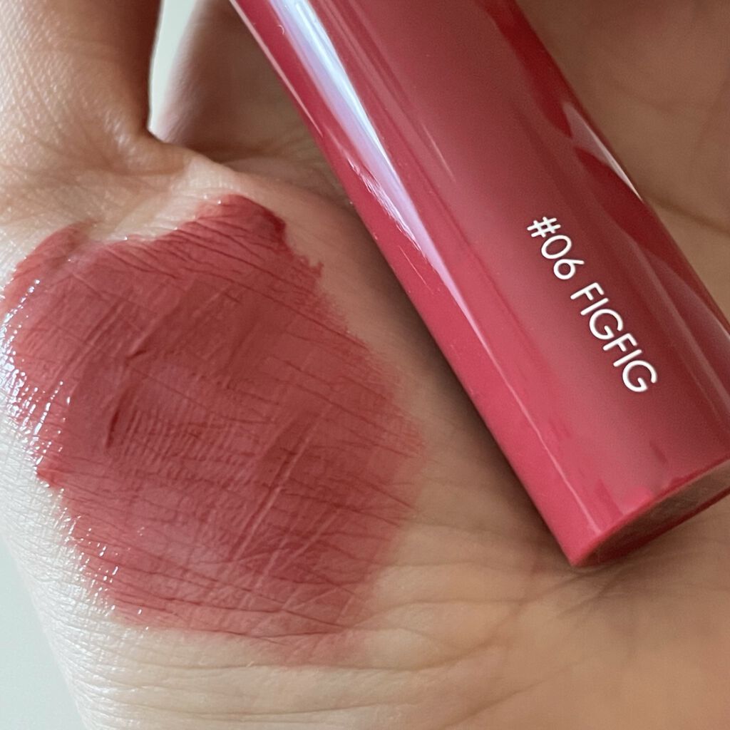 ジューシーラスティングティント/rom&nd/リップティントを使ったクチコミ（2枚目）