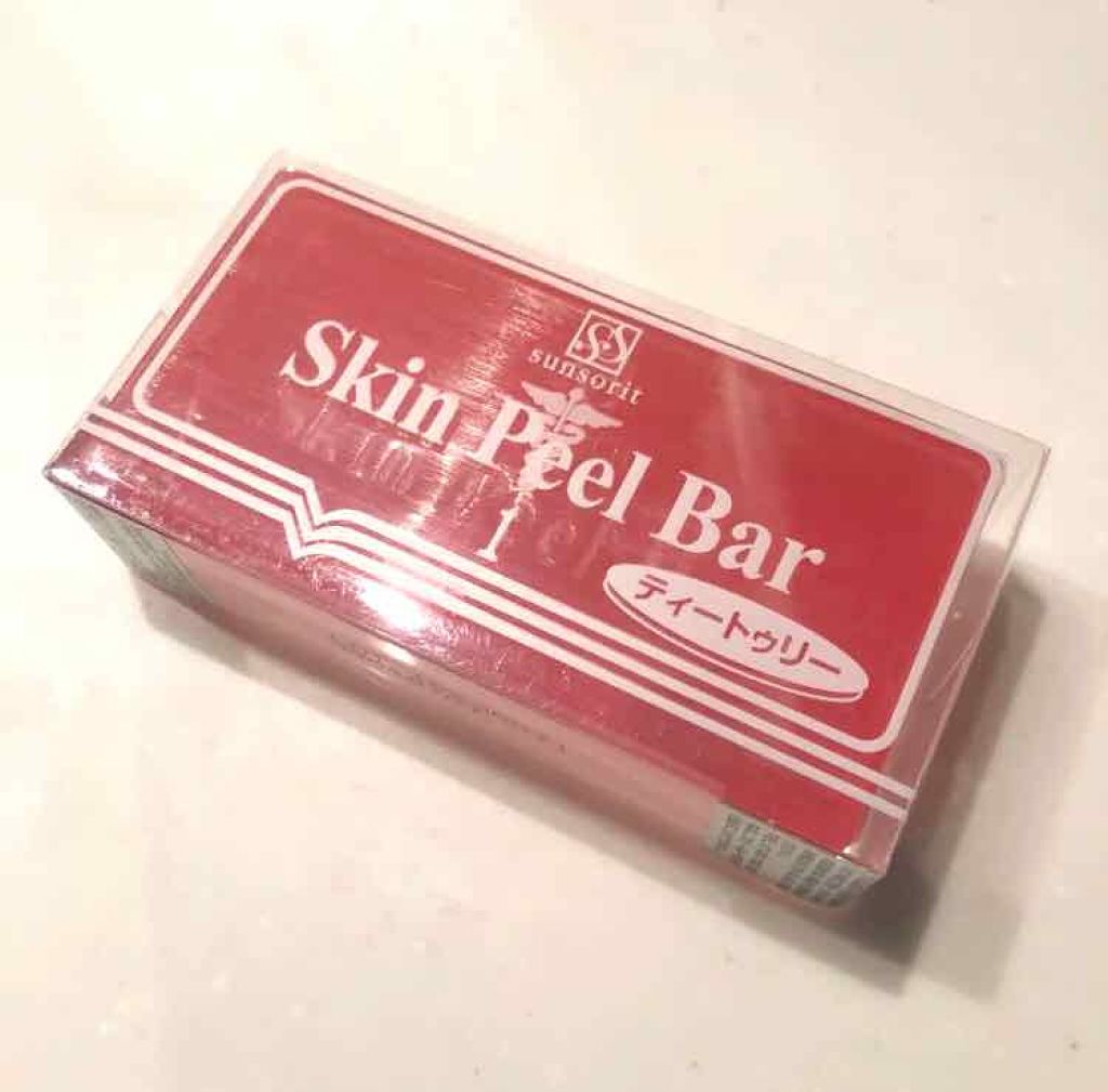 スキンピールバー ティートゥリー/サンソリット/洗顔石鹸を使ったクチコミ（1枚目）