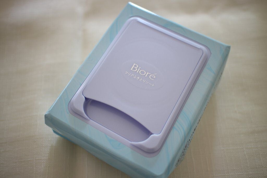 クリアふきとりシート/ビオレ/クレンジングシートを使ったクチコミ(2枚目)