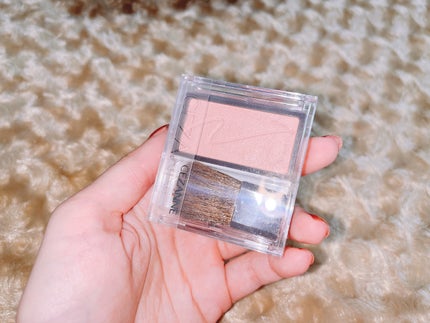 チークブラッシュ/CEZANNE/パウダーチークを使ったクチコミ(2枚目)