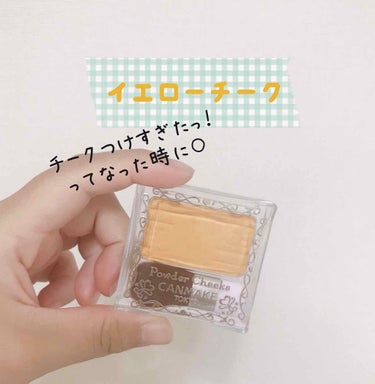 【旧品】パウダーチークス/キャンメイク/パウダーチークを使ったクチコミ（1枚目）