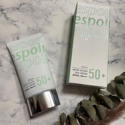 ウォータースプラッシュサンクリーム/espoir/日焼け止め・UVケアを使ったクチコミ(1枚目)