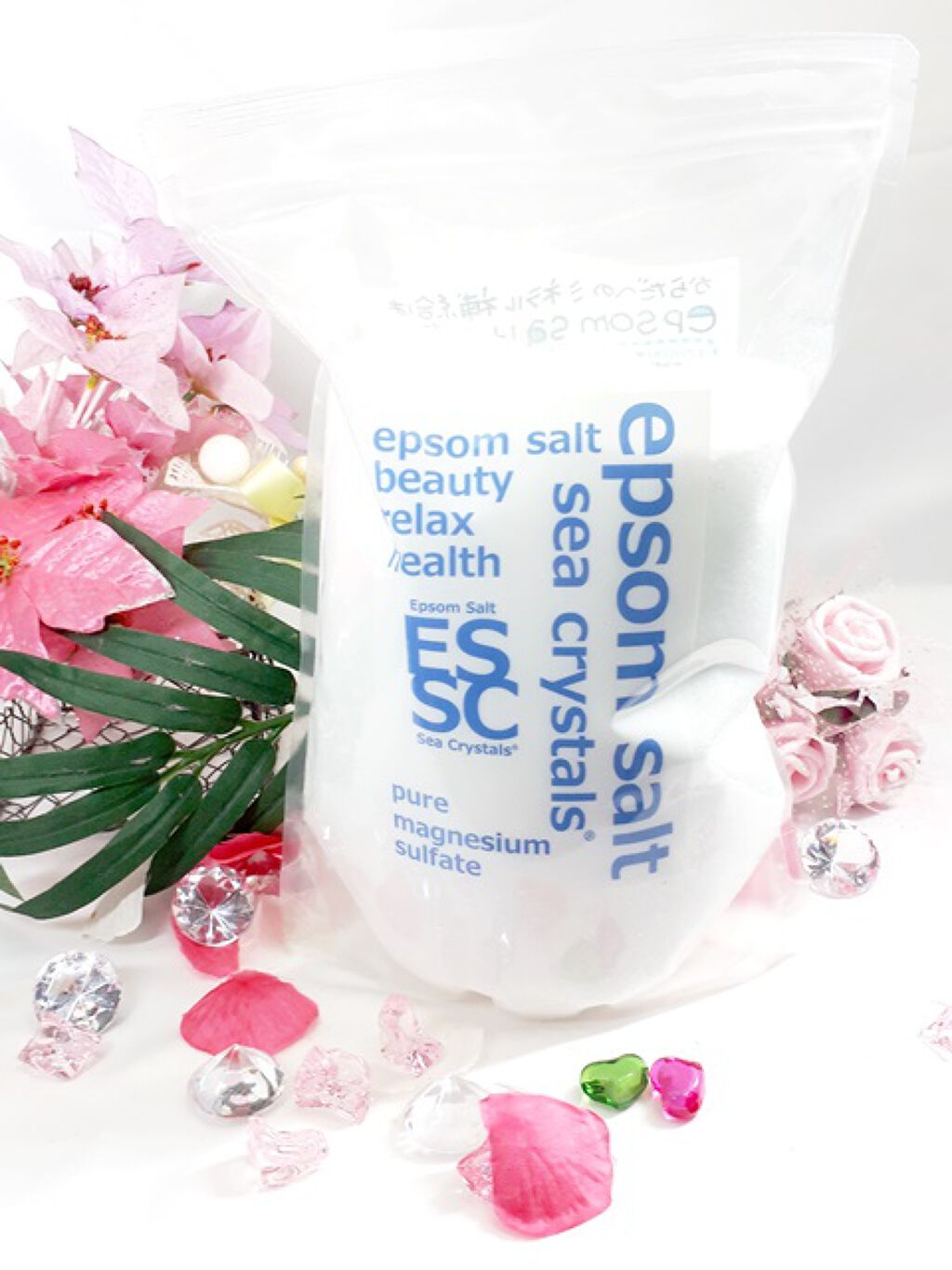 シークリスタルス エプソムソルト オリジナル/sea crystals/無機塩系入浴剤を使ったクチコミ(1枚目)