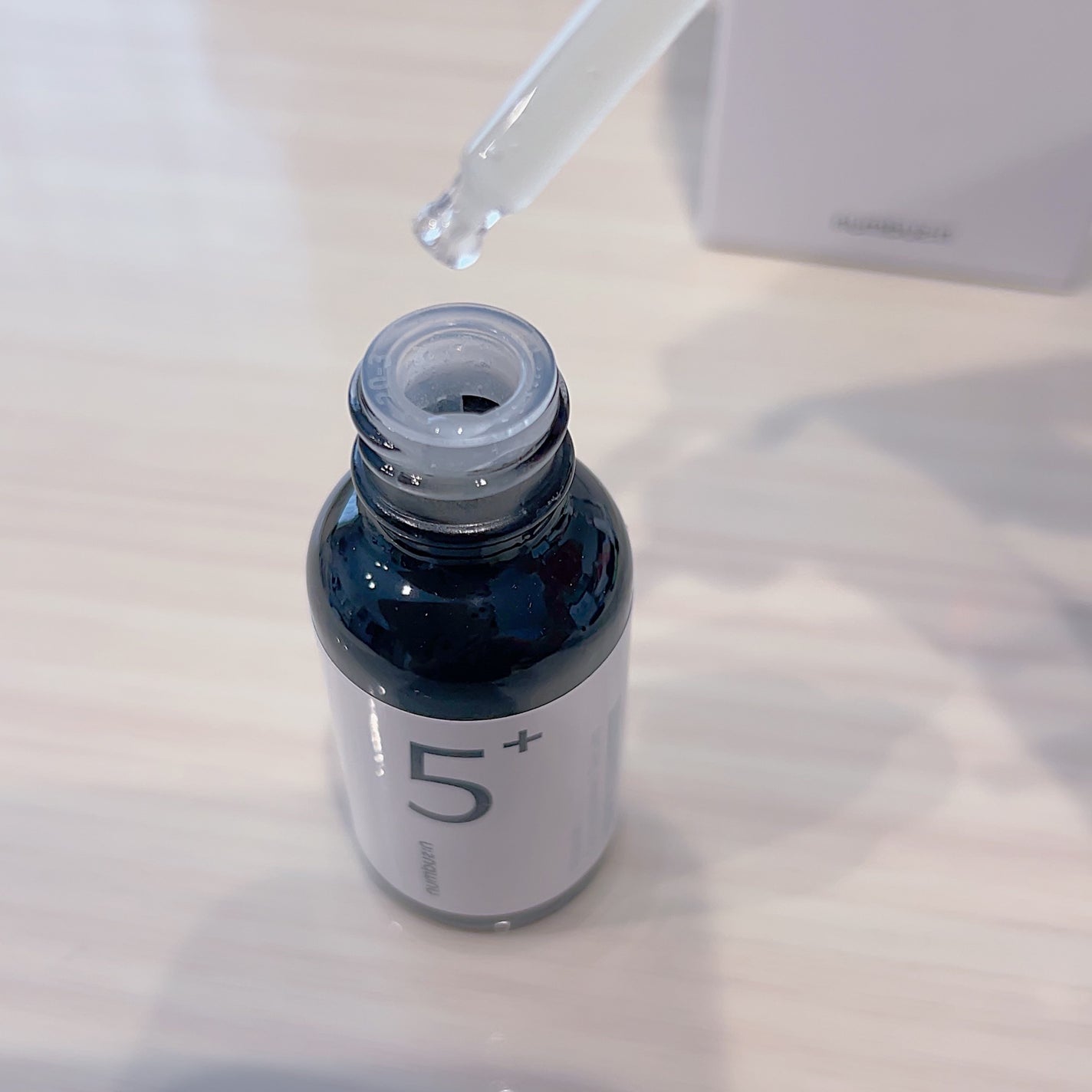 5番 白玉グルタチオンC美容液/numbuzin/美容液を使ったクチコミ(2枚目)