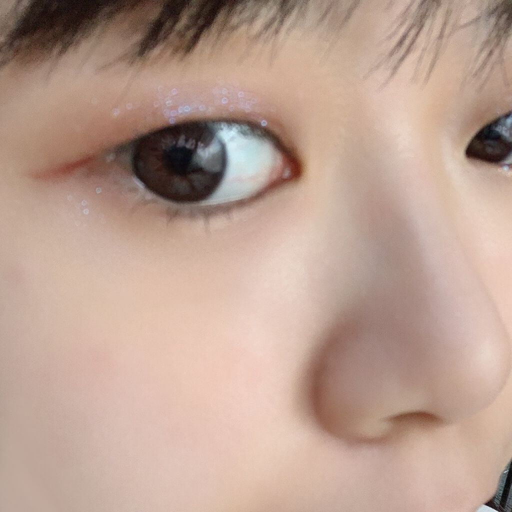 マルチグリッターカラー/ENBAN TOKYO/単色アイシャドウを使ったクチコミ(5枚目)