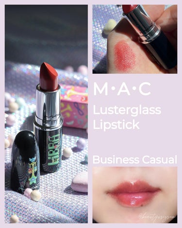 ラスターガラス リップスティック ビジネス カジュアル（天秤座）限定パッケージ/M・A・C/口紅の画像