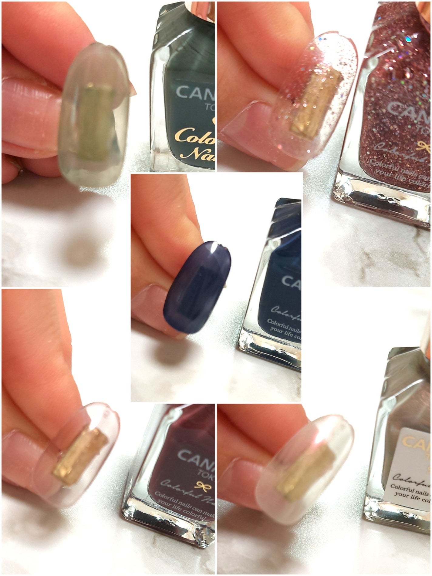 カラフルネイルズ/キャンメイク/マニキュアを使ったクチコミ(2枚目)