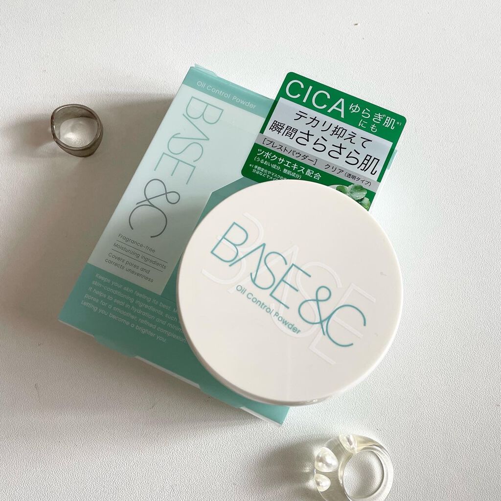 ベースアンドシー オイルコントロールパウダー /キスミー/プレストパウダーを使ったクチコミ（1枚目）