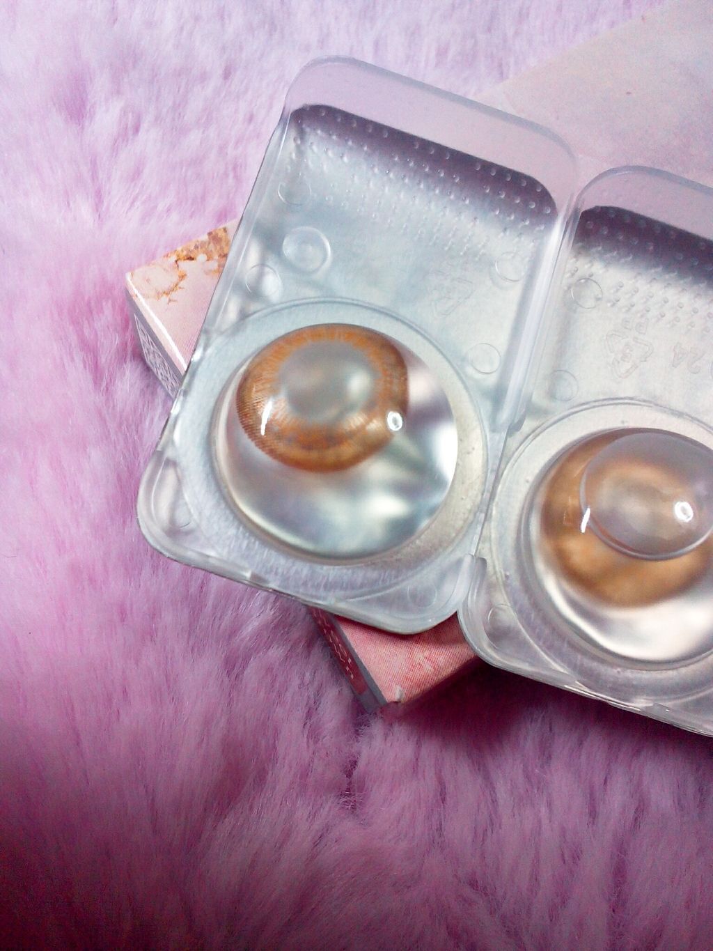 eye closet １day SweetSeries "Girly"（アイクローゼットワンデースウィートシリーズ ガーリー） Sweet Brown/EYE CLOSET/ワンデー（１DAY）カラコンを使ったクチコミ（2枚目）