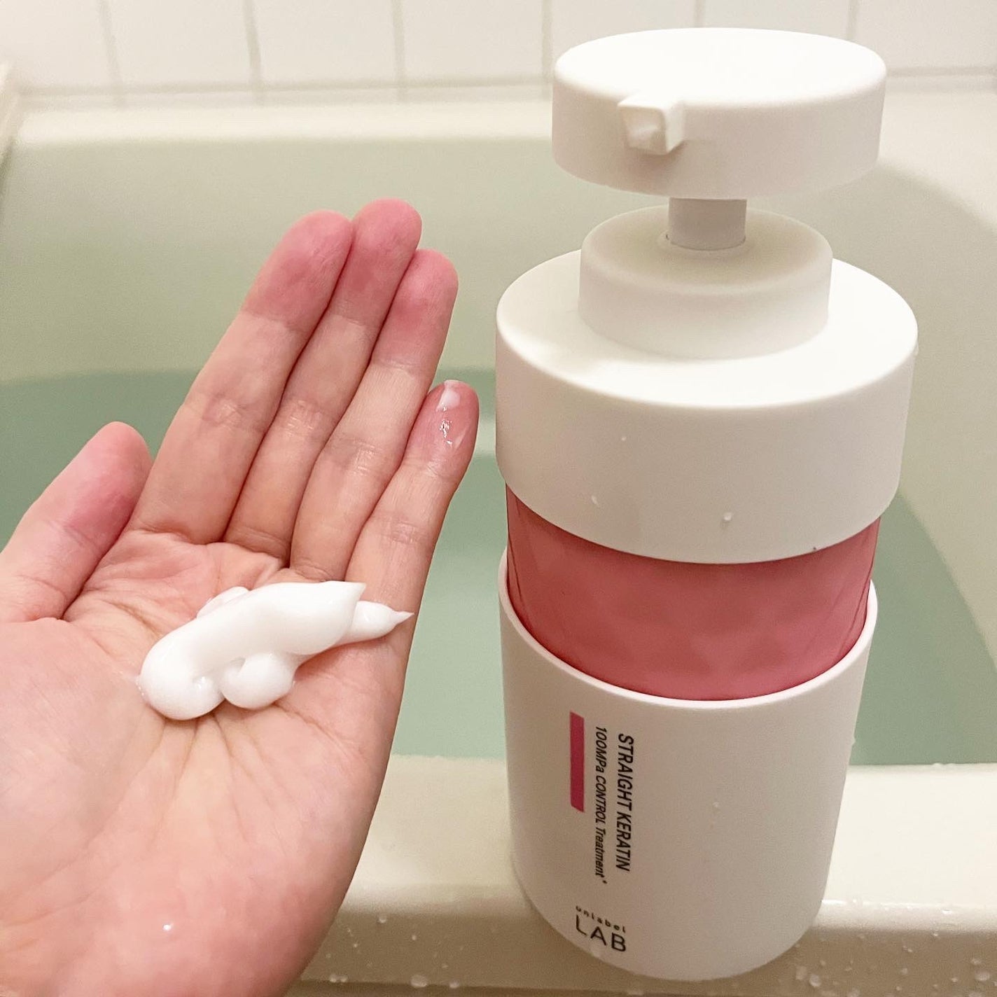 アンレーベル ラボ KRコントロール シャンプー/トリートメント/unlabel/市販シャンプーを使ったクチコミ(3枚目)