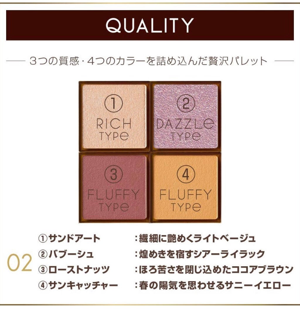 アイプランナーパレット/excel/アイシャドウパレットを使ったクチコミ(4枚目)