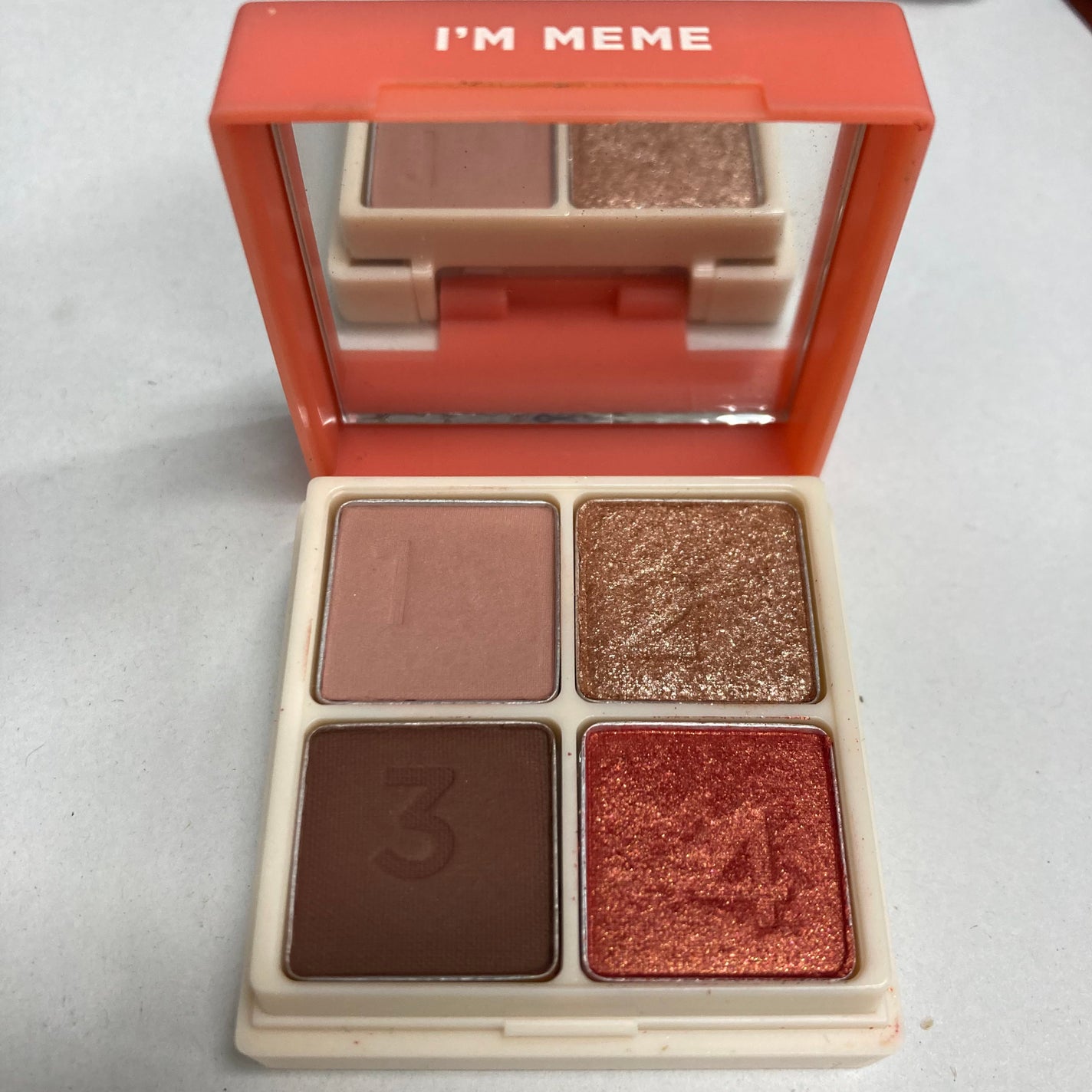 マルチキューブ/i’m meme/アイシャドウパレットを使ったクチコミ(2枚目)