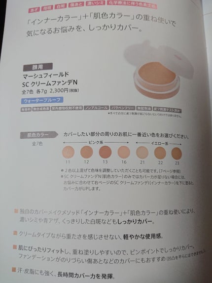 カバーリングツインファンデ/マーシュ・フィールド/パウダーファンデーションを使ったクチコミ(4枚目)