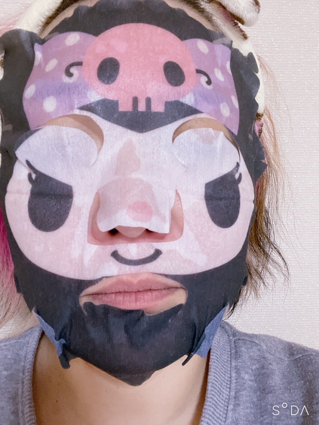 クロミ フェイシャルパック/サンリオ/シートマスク・パックを使ったクチコミ（2枚目）