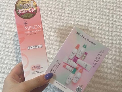 ミノン アミノモイスト モイストミルキィ クレンジング/ミノン/ミルククレンジングを使ったクチコミ(1枚目)
