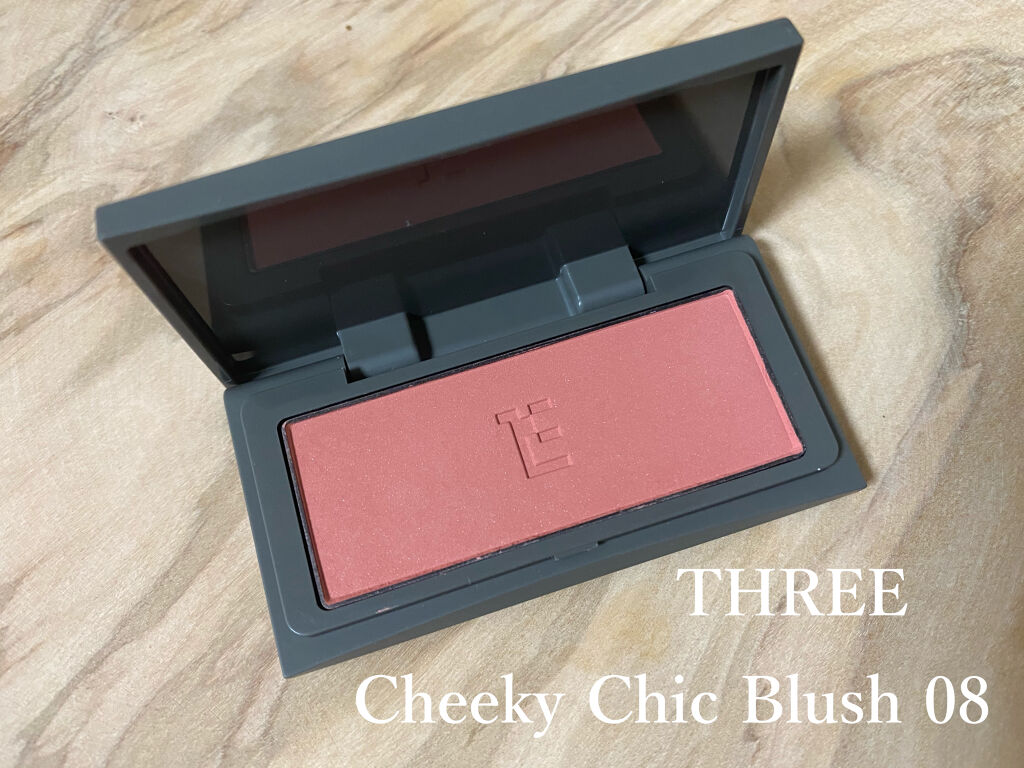 チーキーシークブラッシュ/THREE/パウダーチークを使ったクチコミ（3枚目）