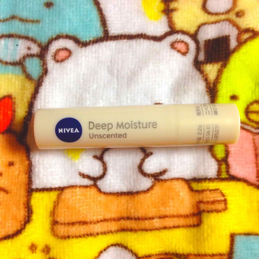 ニベア ディープモイスチャーリップ/ニベア/リップクリームを使ったクチコミ(1枚目)