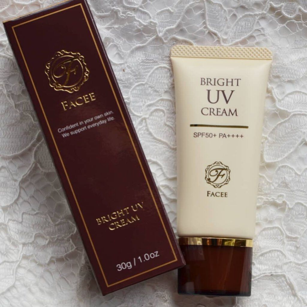 ブライトUVクリーム/Facee/日焼け止めクリームを使ったクチコミ（1枚目）