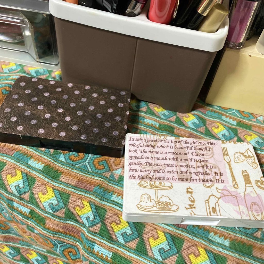 メイクアップケース(ミラー付き)/DAISO/その他化粧小物を使ったクチコミ（1枚目）